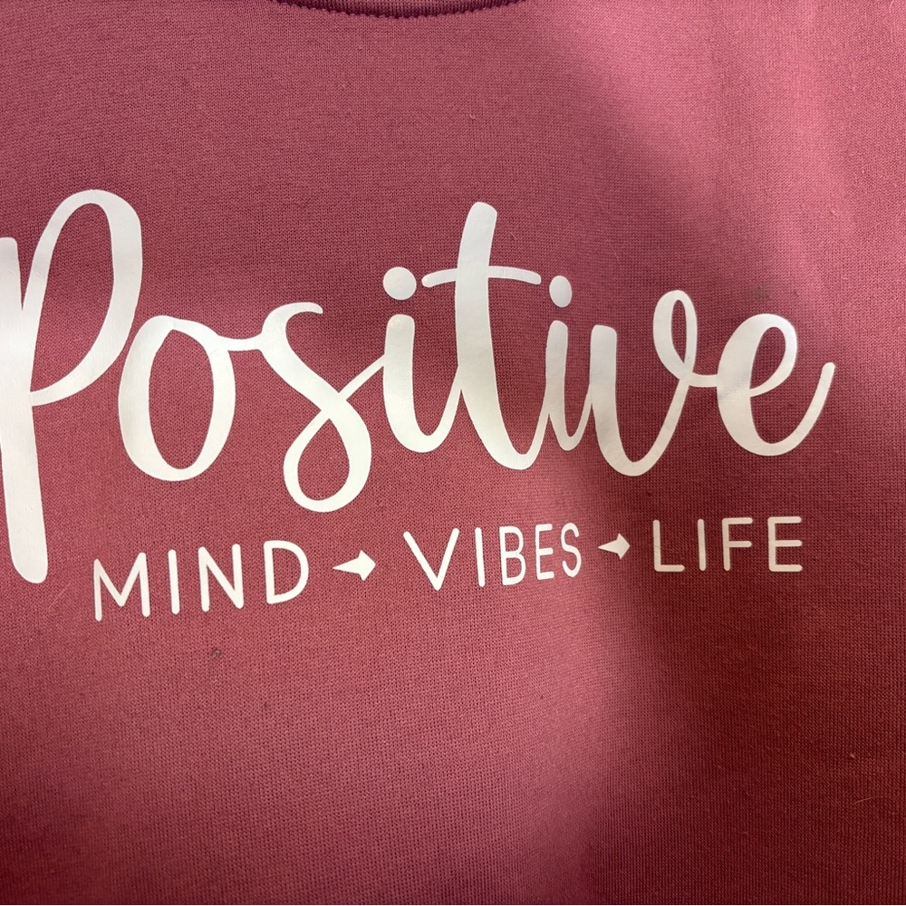 Positive Vibes Sweatshirt - Picture 2 of 2